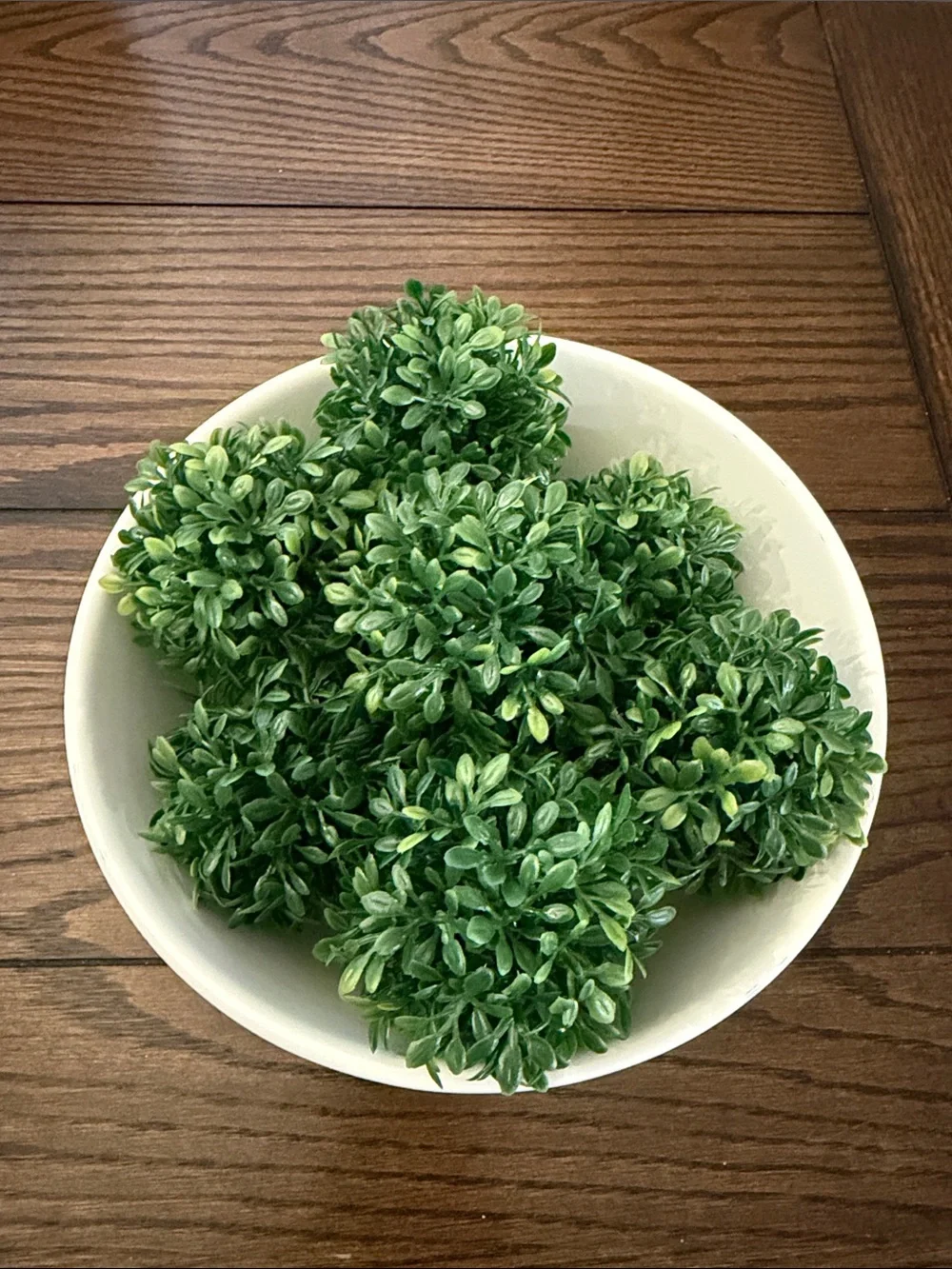 Artificial Boxwood Mini Topiary Balls - Green -